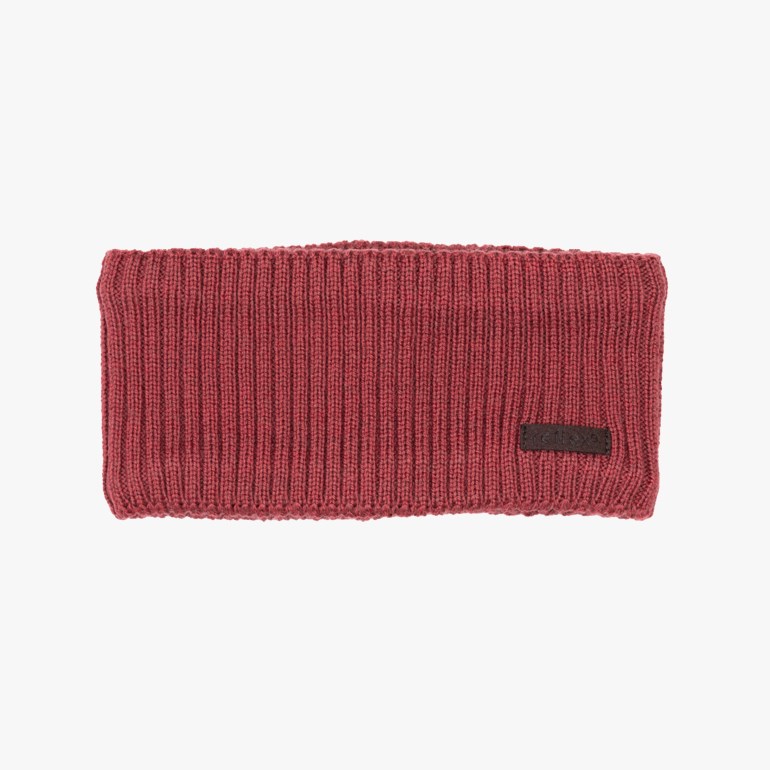 Røros pannebånd i ull Rød - 11040496-Red-47-49 cm - 1