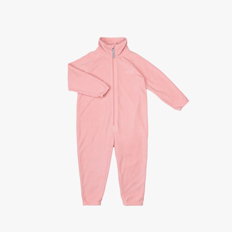 Sirdal fleecedress Rosa - 11040630-Dusty rose-74-80 cm - 1