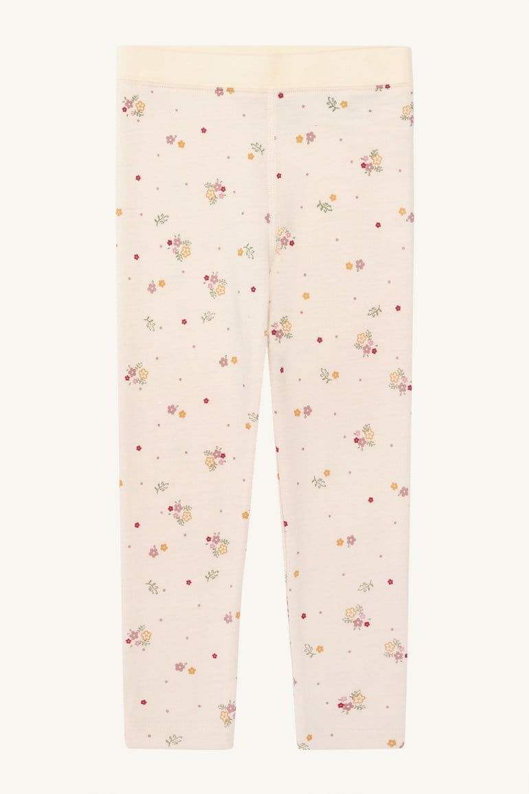Liro leggings - flora Hvit - 11045169-Offwhite-80 cm - 1