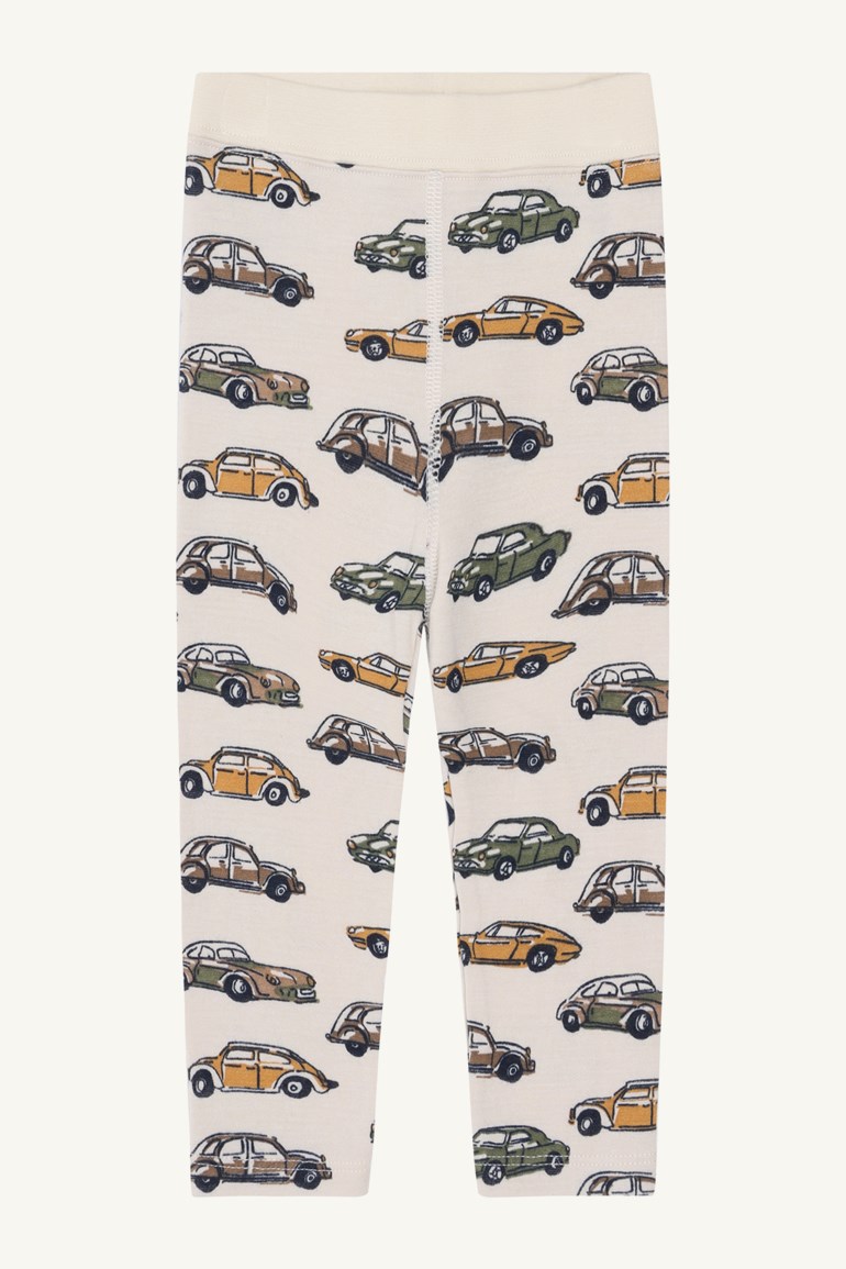 Liro leggings - cars Beige - 11045171-French Oak-74 cm - 1