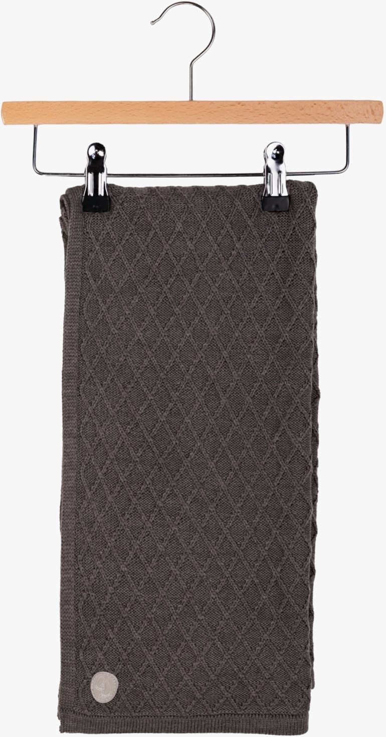 Ullpledd Brun - 11041018-Bark-One Size - 1